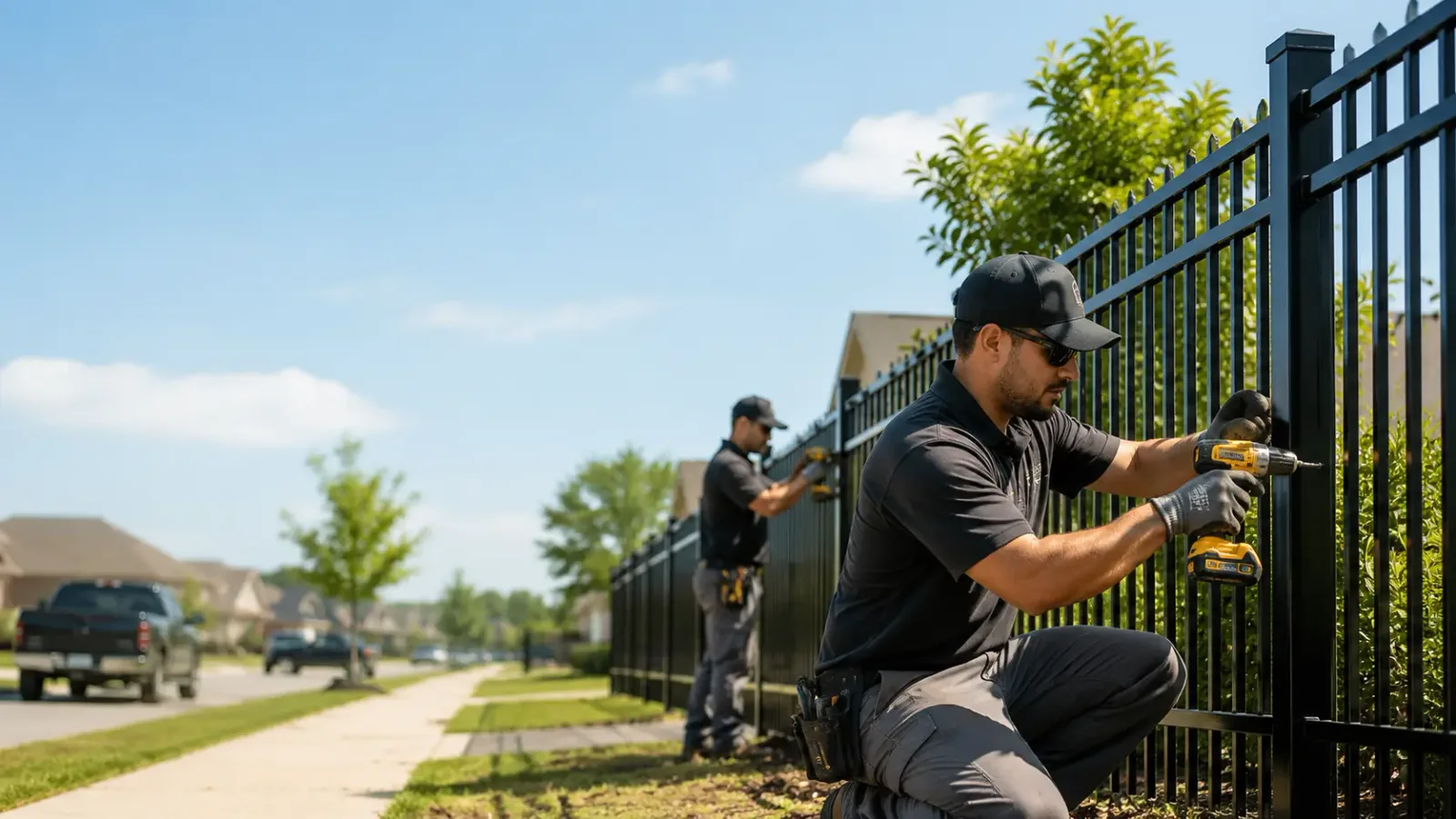 Metal Fence Installation in Locust Grove, OK